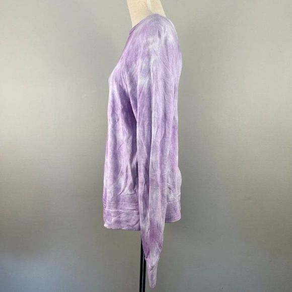 NWT SUNDRY‎ Purple Tie Die Crew Neck Sweater (1) - Picture 3 of 6
